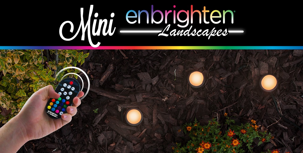 Enbrighten Premium LED Garden Lights, 6 Small Landscape Lights